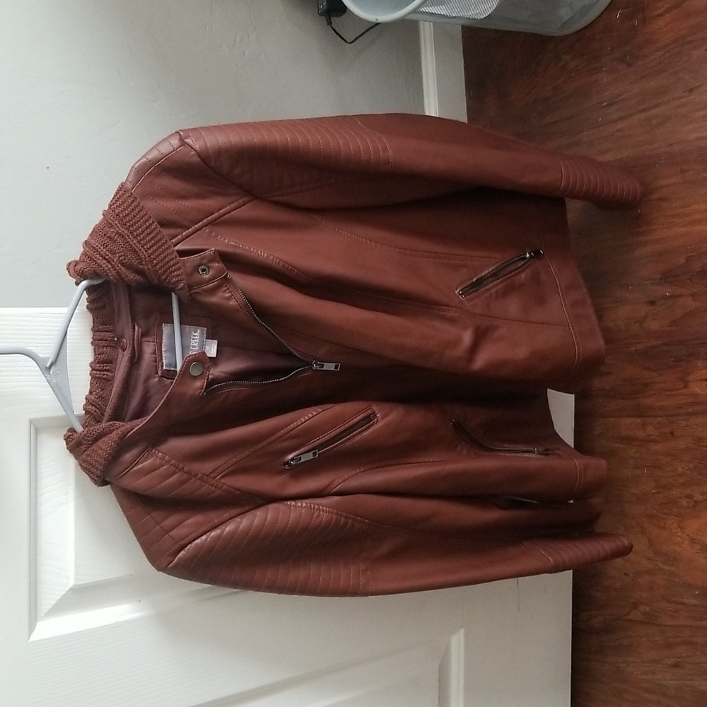 Heavy nice leather jacket